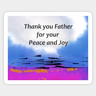 Thank You Father Sticker